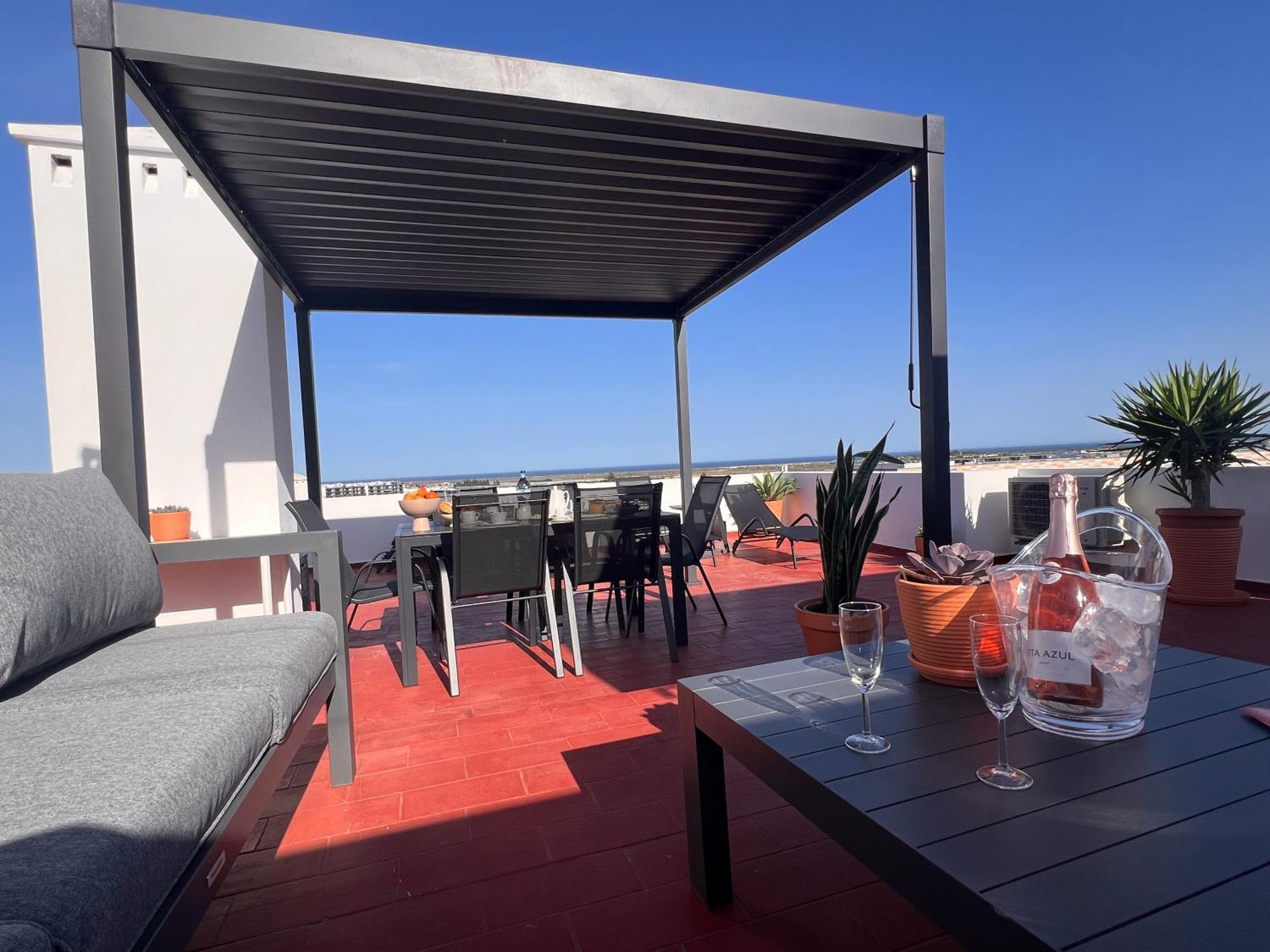 Green Apartment In Tavira Garden Exterior foto